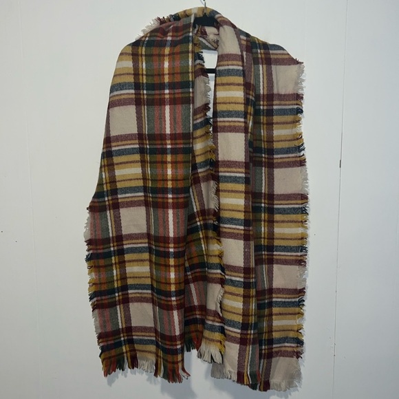 Spiced Cider Women’s Multi Colored Scarf Shawl Wrap AA9 - Picture 1 of 4